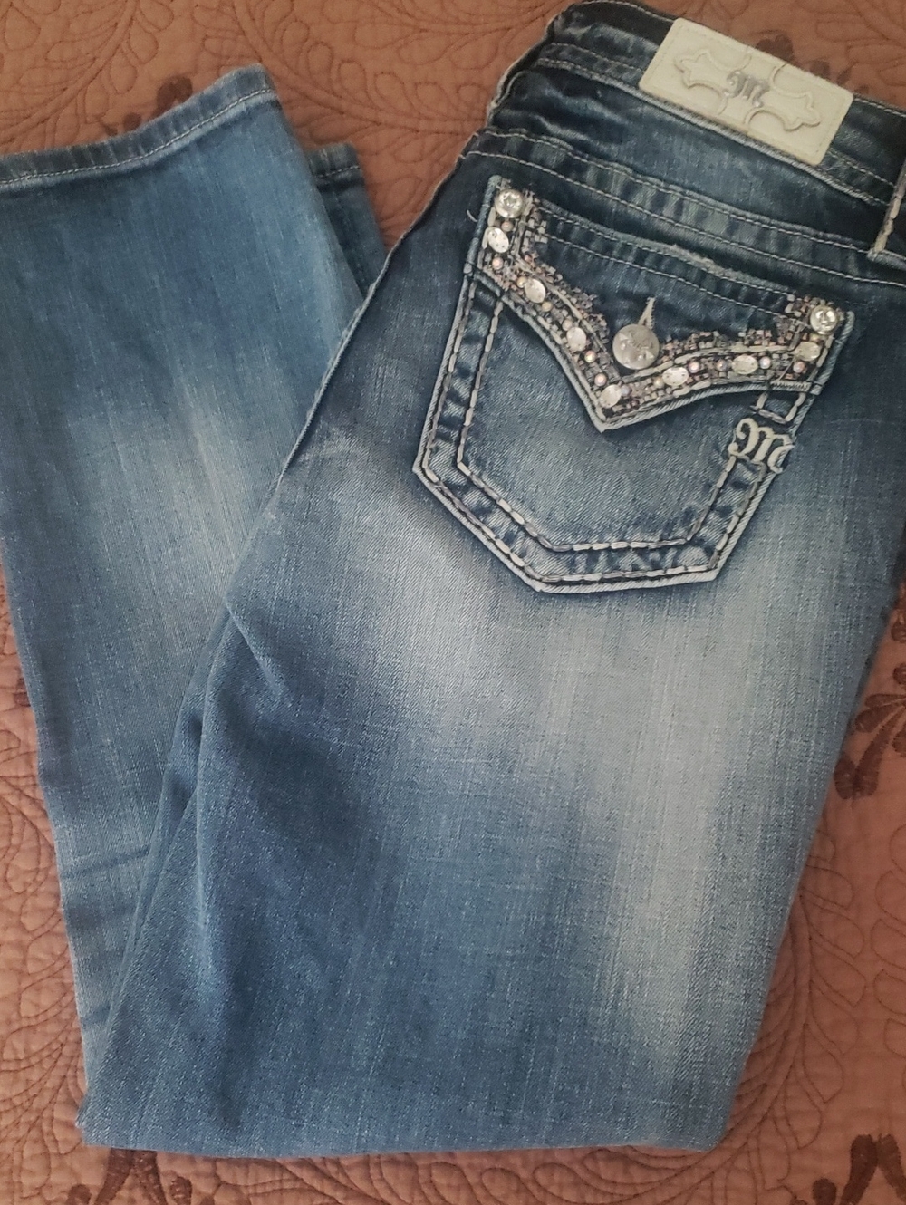 Miss Me Signature Crop Sz 29